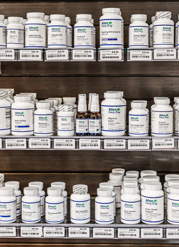 Allen Family Drug supplements